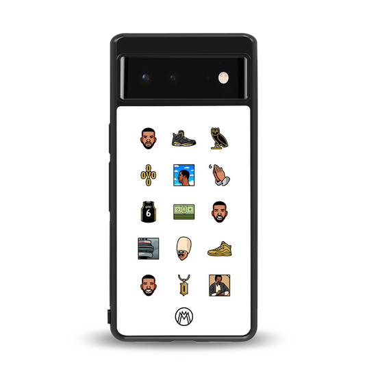 champagne papi back phone cover | glass case for Google Pixel 6A