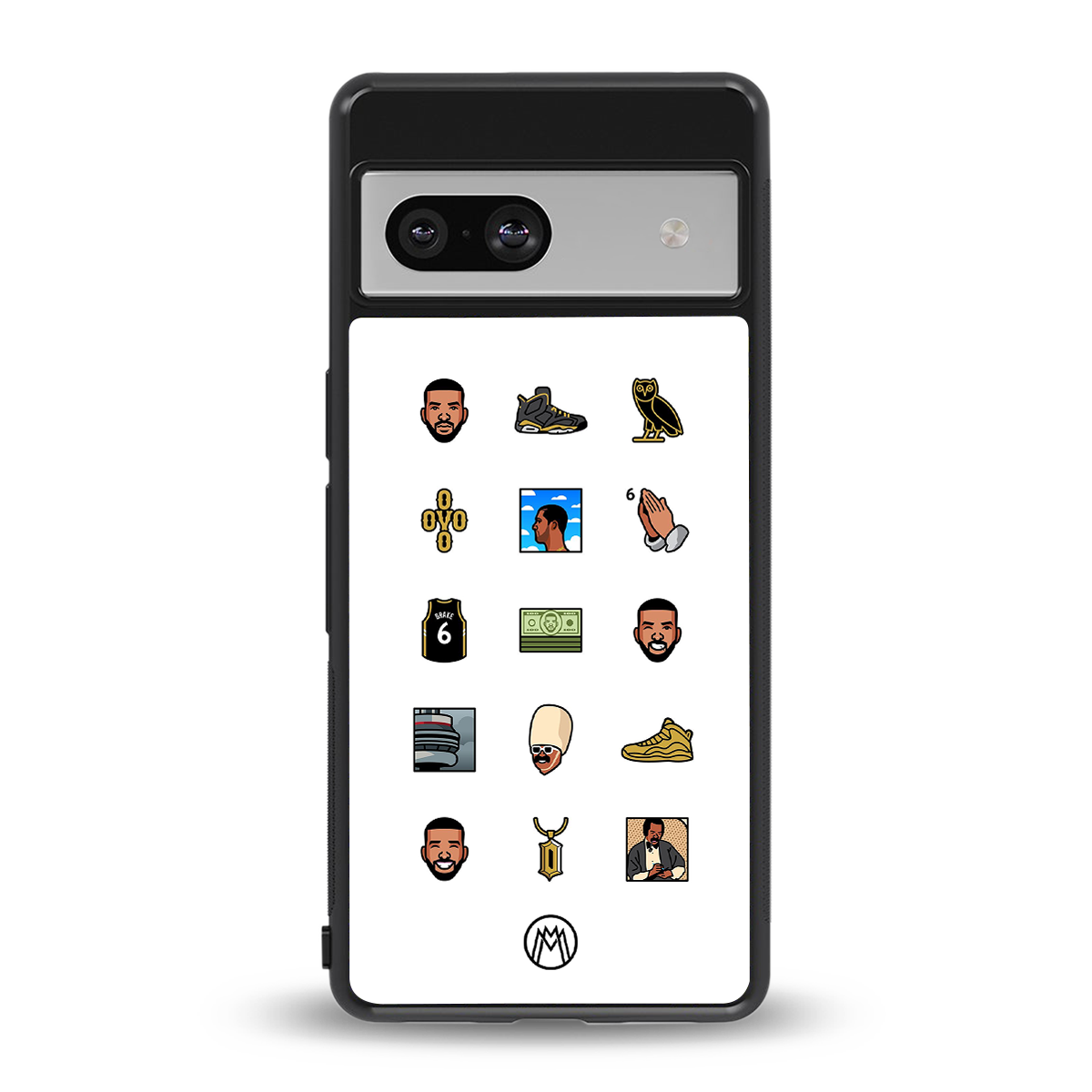 champagne papi back phone cover | glass case for Google Pixel 7