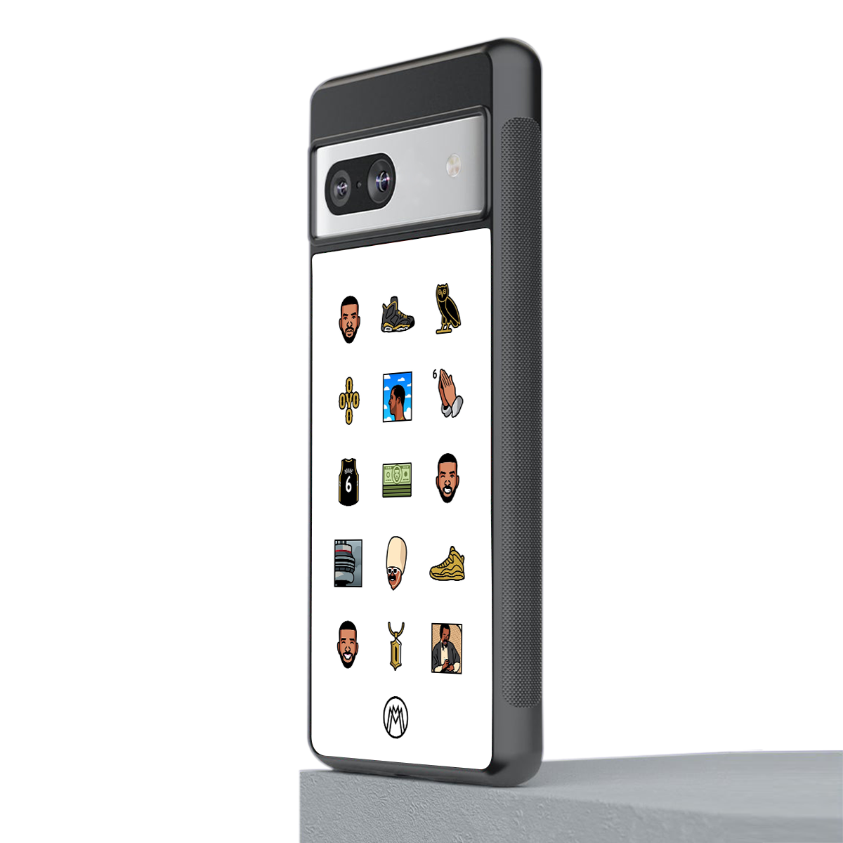 champagne papi back phone cover | glass case for Google Pixel 7