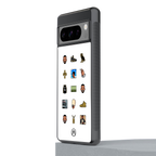 champagne papi back phone cover | glass case for google pixel 8 pro