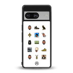 champagne papi back phone cover | glass case for Google Pixel 8