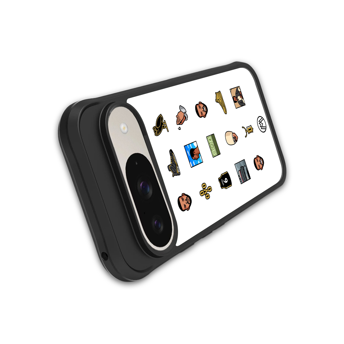 champagne papi back phone cover | glass case for google pixel 9