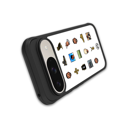 champagne papi back phone cover | glass case for google pixel 9