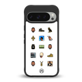 champagne papi back phone cover | glass case for google pixel 9 pro