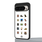 champagne papi back phone cover | glass case for google pixel 9 pro