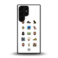 champagne papi back phone cover | glass case for samsung galaxy s25 ultra