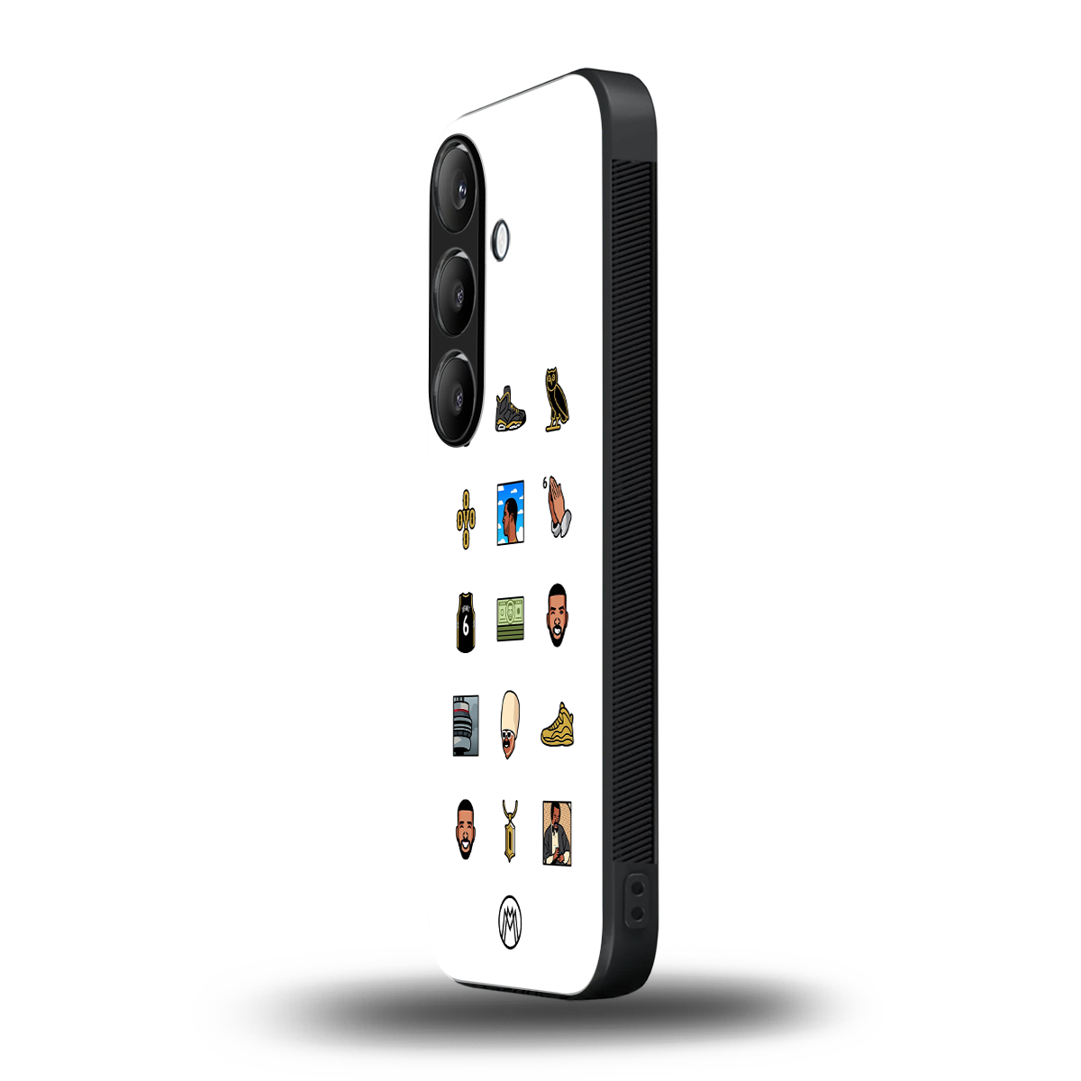 champagne papi back phone cover | glass case for samsung galaxy s24 plus