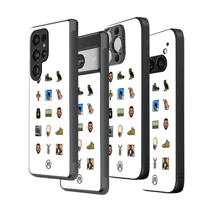 Stylish Glass Back Case for All Smartphones – iPhone, Samsung, OnePlus, Pixel, Redmi, Oppo, Vivo, Motorola