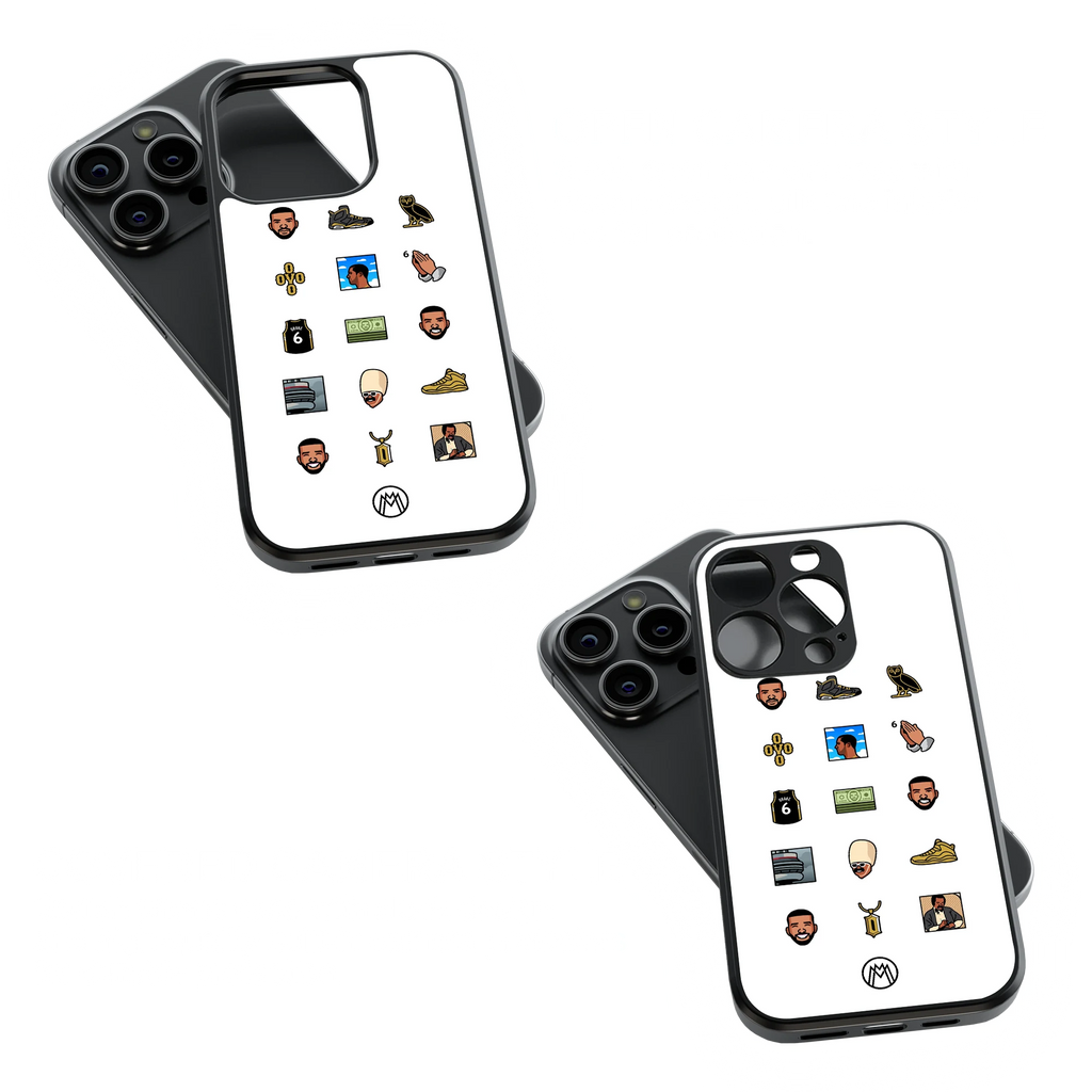 Trendy Glass Back Mobile Case for iPhone, Samsung, Redmi, OnePlus, Google Pixel, Motorola