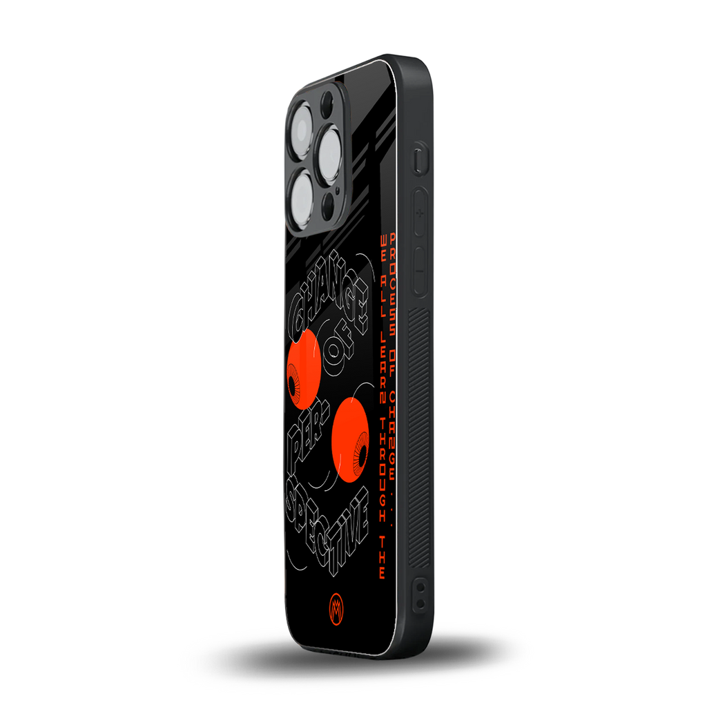 change of perspective back phone cover | glass case for iphone 13 pro