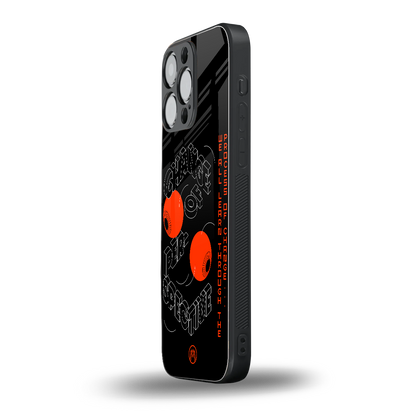 change of perspective back phone cover | glass case for iphone 14 pro max