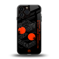 change of perspective back phone cover | glass case for iphone 16 pro max