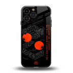 change of perspective back phone cover | glass case for iphone 16 pro max