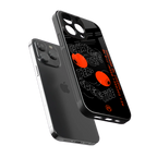 change of perspective back phone cover | glass case for iphone 16 pro max