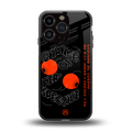 change of perspective back phone cover | glass case for iphone 16 pro