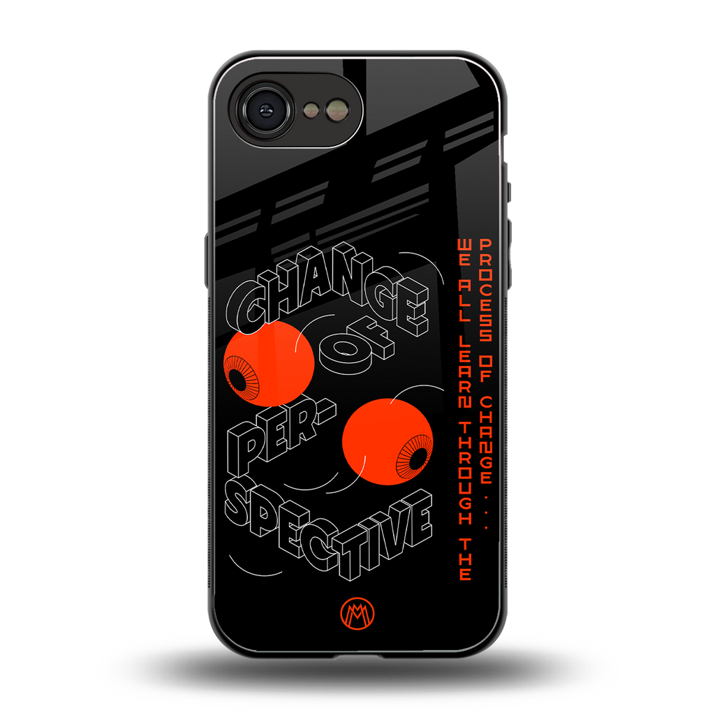 change of perspective back phone cover | glass case for iphone 16e
