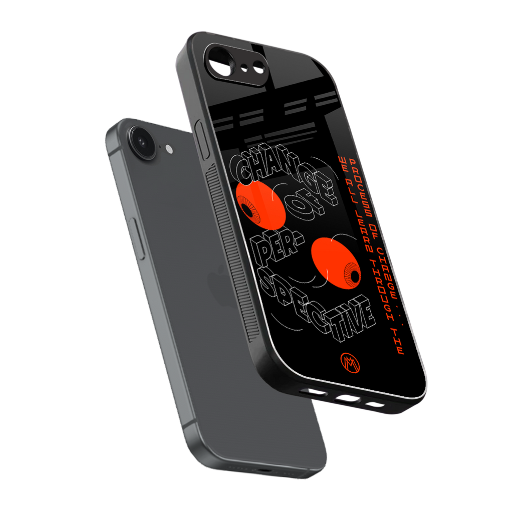 change of perspective back phone cover | glass case for iphone 16e