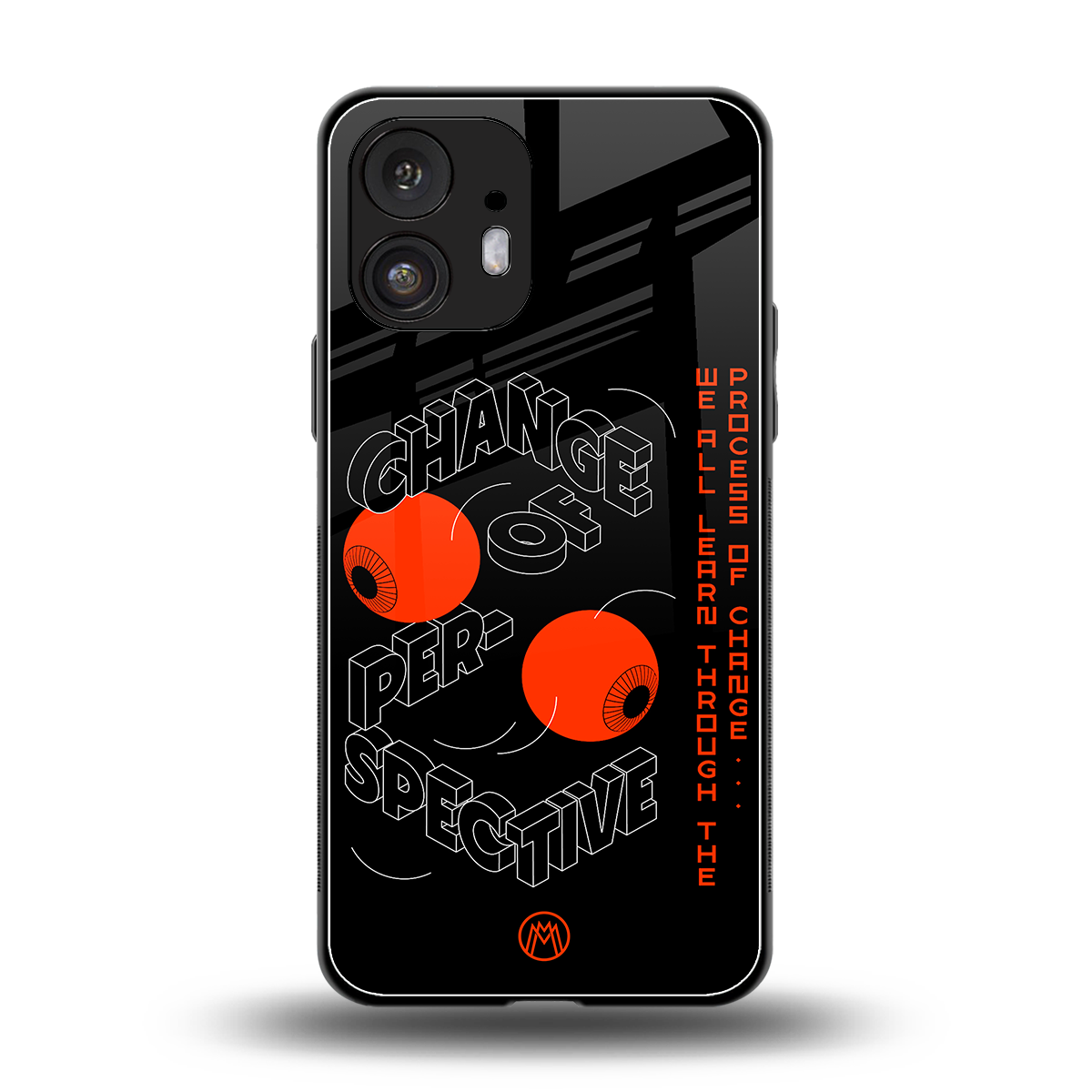 change of perspective back phone cover | glass case for nothing phone 2