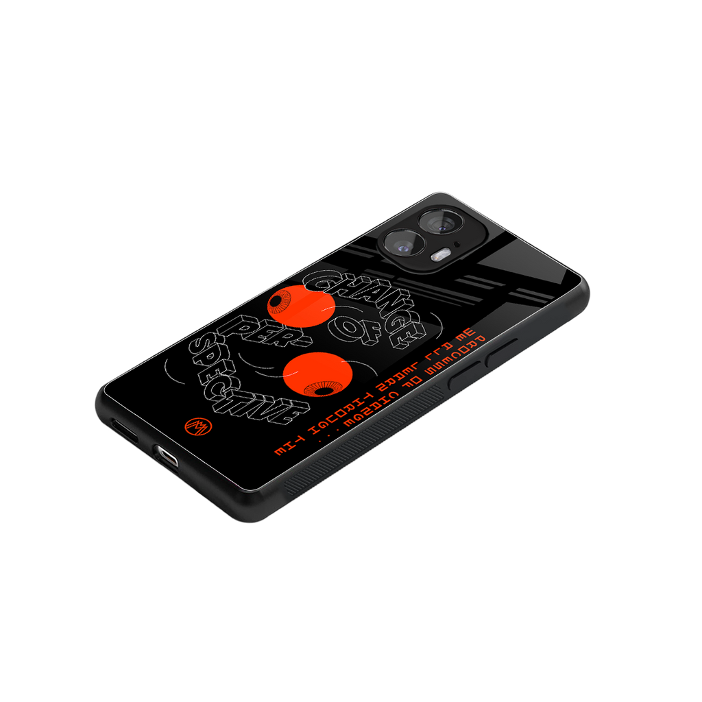 change of perspective back phone cover | glass case for nothing phone 2