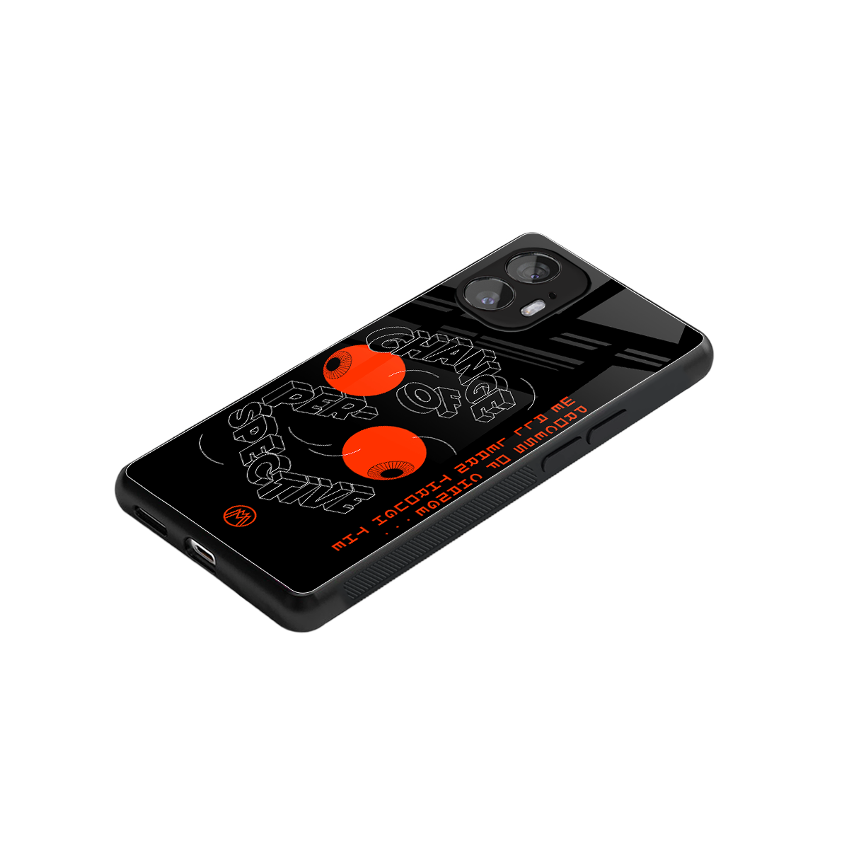 change of perspective back phone cover | glass case for nothing phone 2