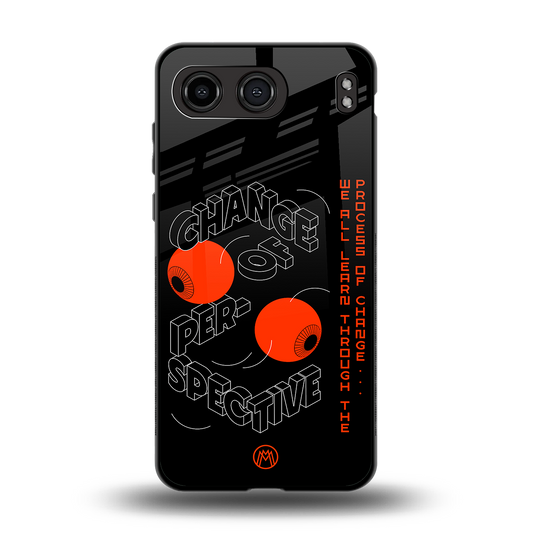 change of perspective back phone cover | glass case for oneplus nord 4