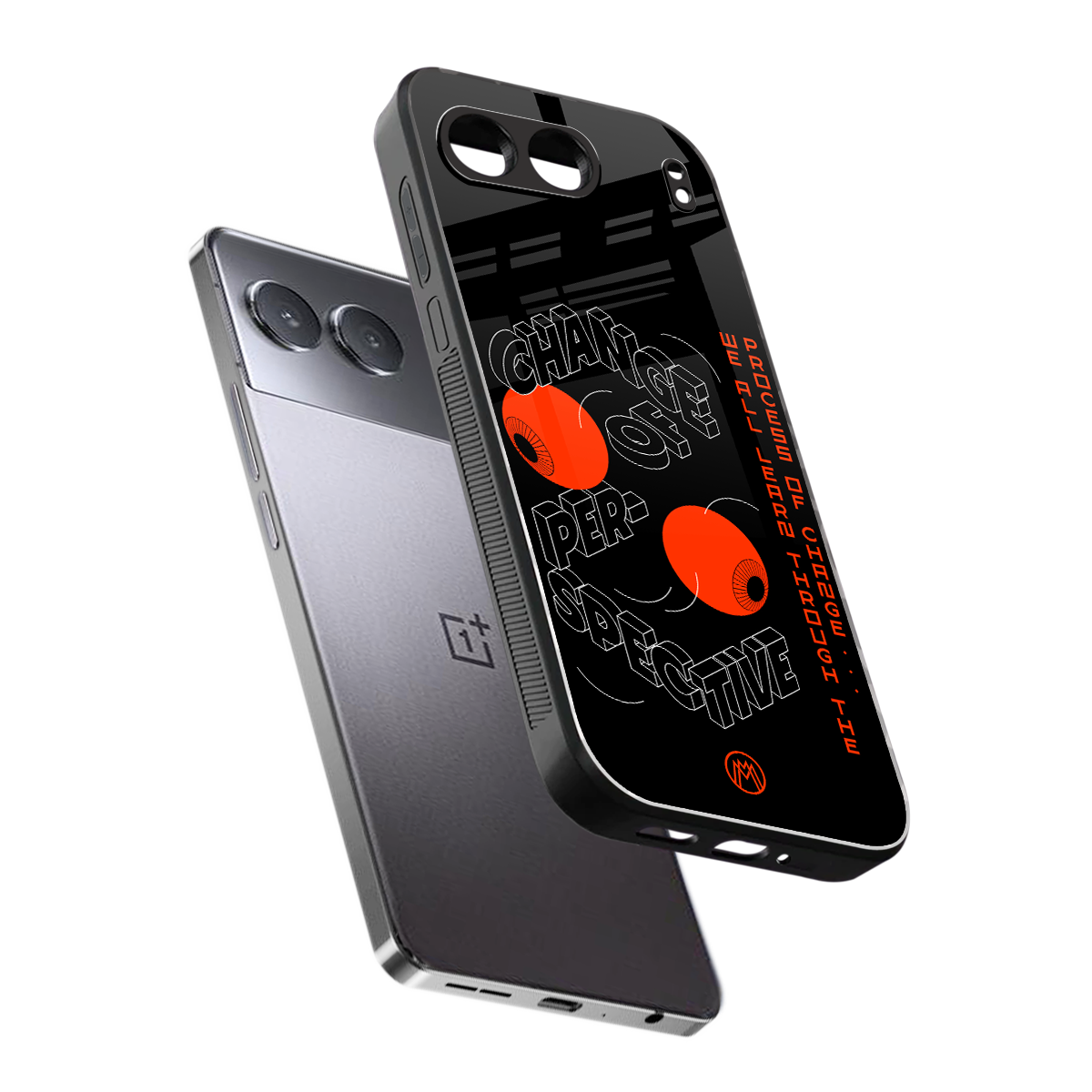 change of perspective back phone cover | glass case for oneplus nord 4