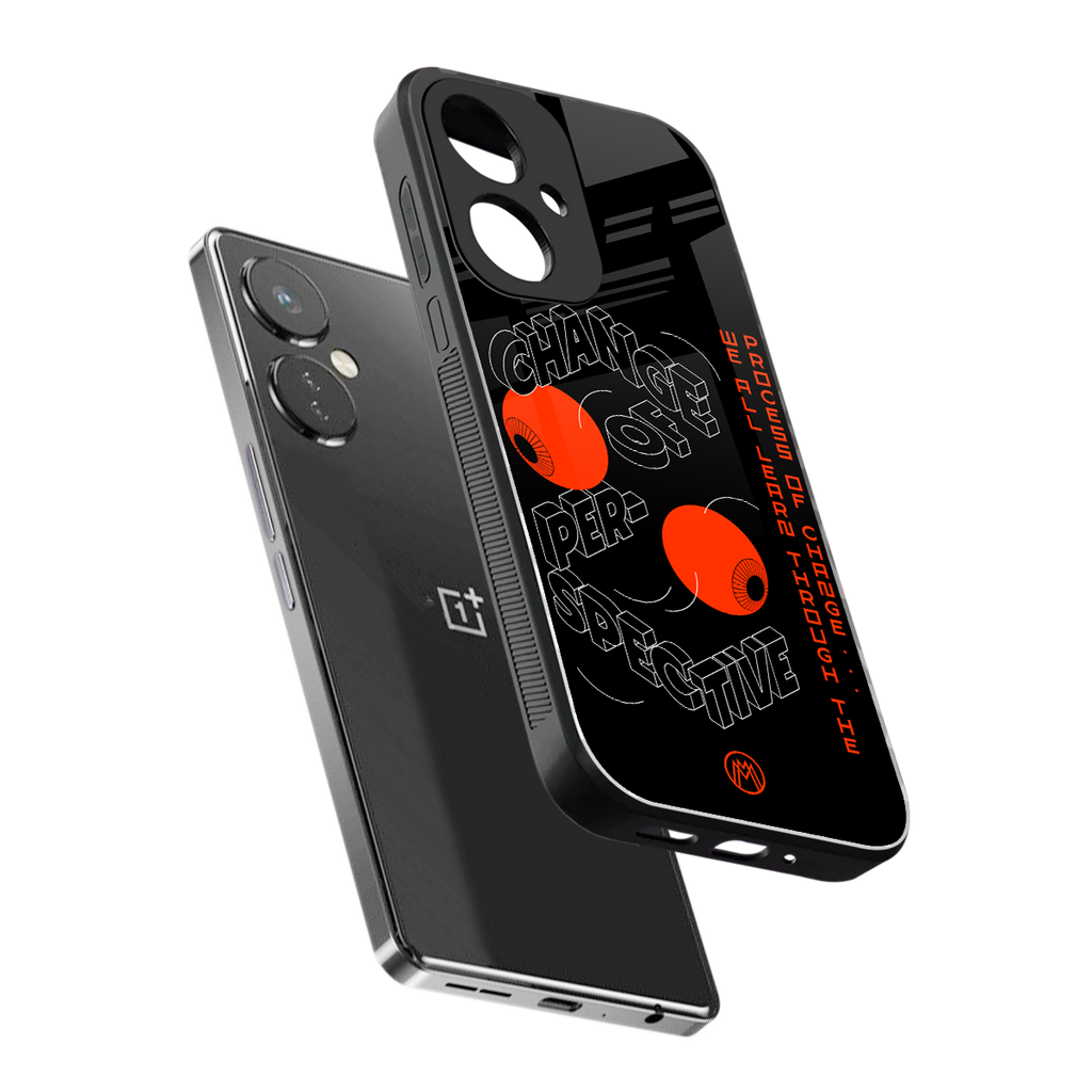 change of perspective back phone cover | glass case for oneplus nord ce 3