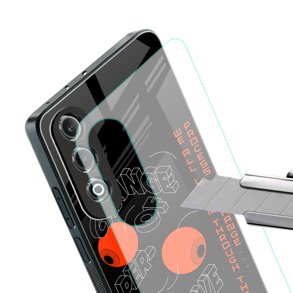 change of perspective back phone cover | glass case for oneplus nord ce 4