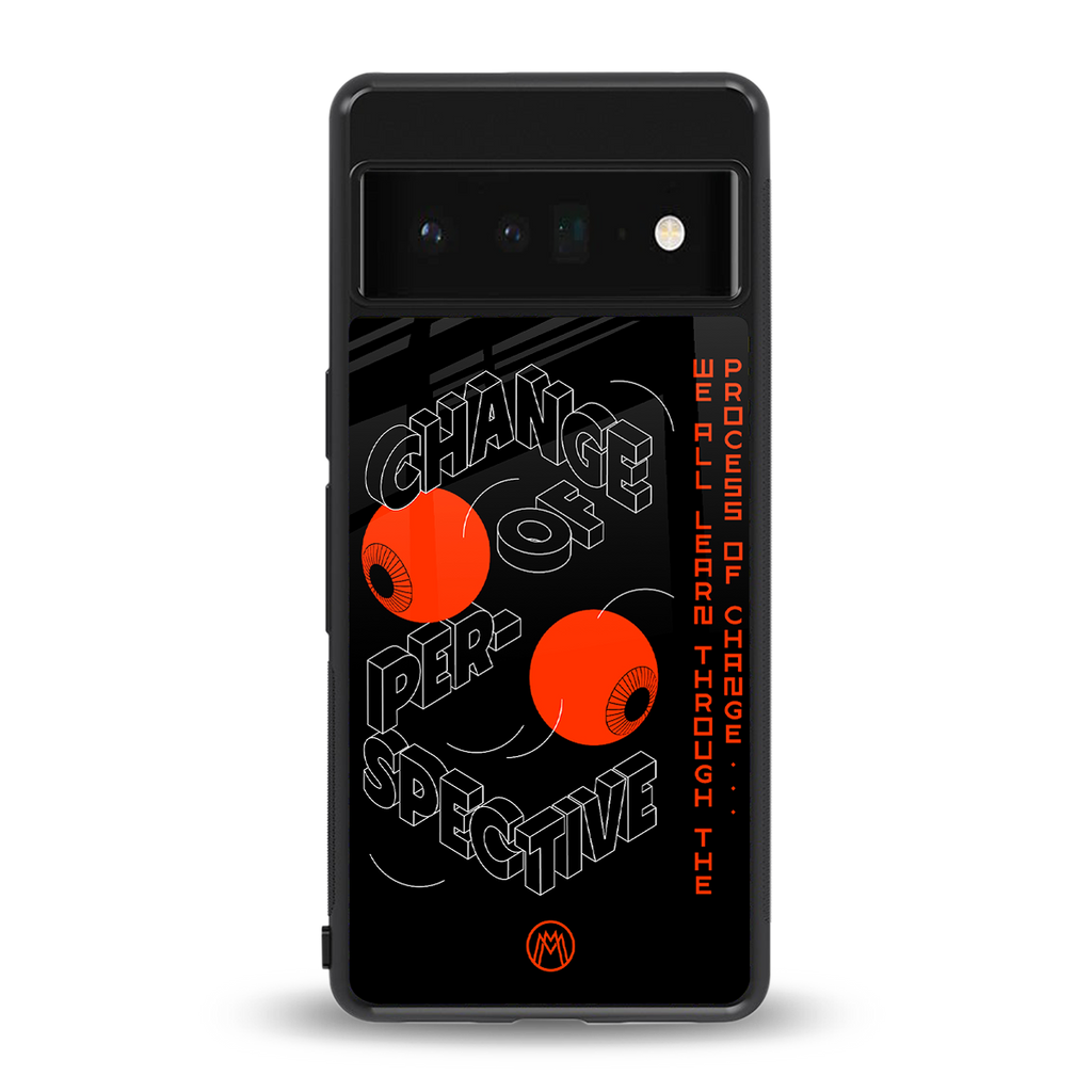 change of perspective back phone cover | glass case for google pixel 6 pro