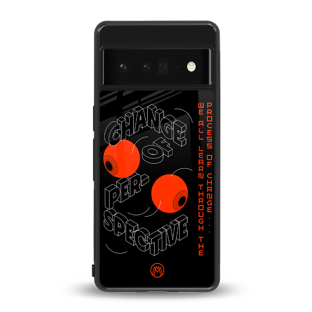 change of perspective back phone cover | glass case for google pixel 6 pro