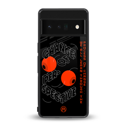 change of perspective back phone cover | glass case for google pixel 6 pro