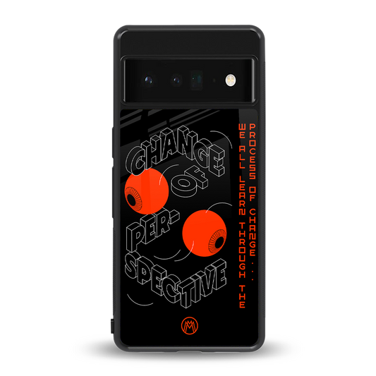 change of perspective back phone cover | glass case for google pixel 6 pro