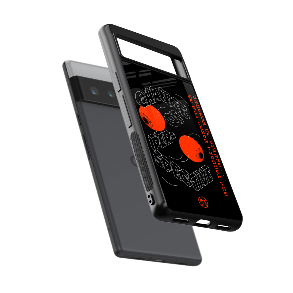change of perspective back phone cover | glass case for google pixel 6 pro
