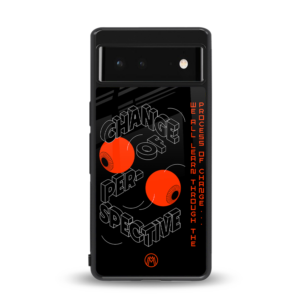 change of perspective back phone cover | glass case for google pixel 6