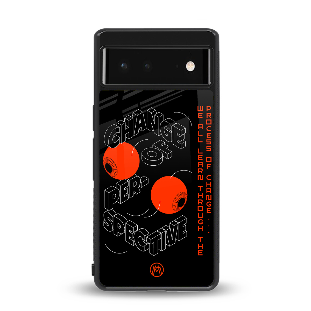 change of perspective back phone cover | glass case for google pixel 6