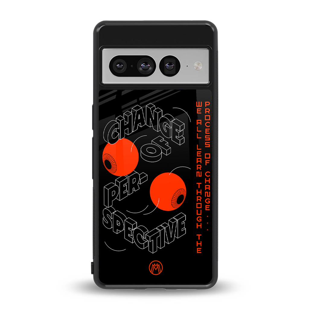change of perspective back phone cover | glass case for google pixel 7 pro