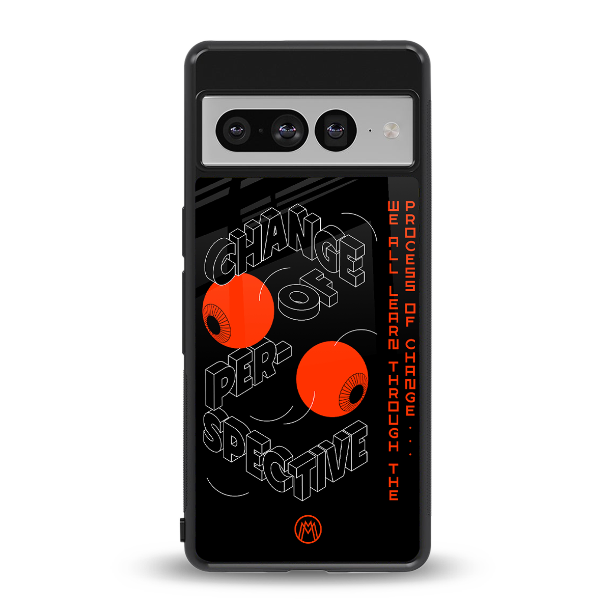 change of perspective back phone cover | glass case for google pixel 7 pro
