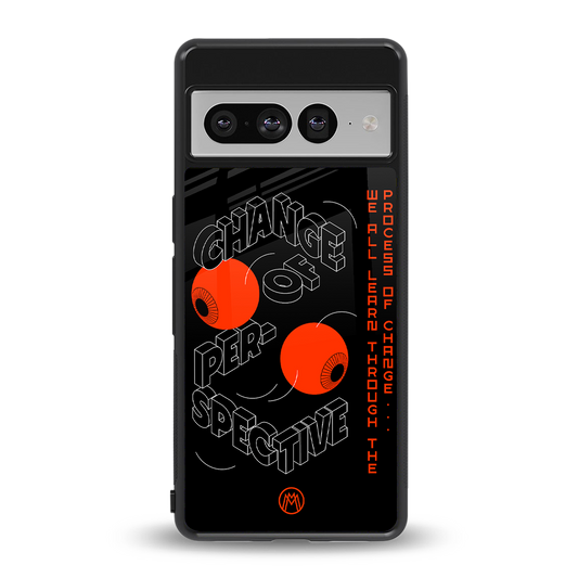 change of perspective back phone cover | glass case for google pixel 7 pro