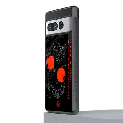 change of perspective back phone cover | glass case for google pixel 7 pro