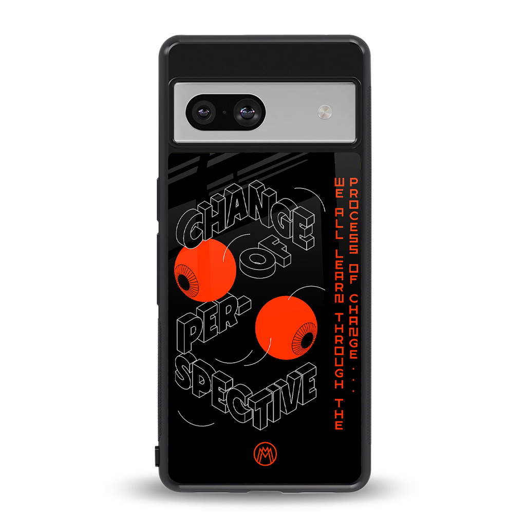 change of perspective back phone cover | glass case for Google Pixel 7