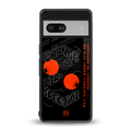change of perspective back phone cover | glass case for Google Pixel 7