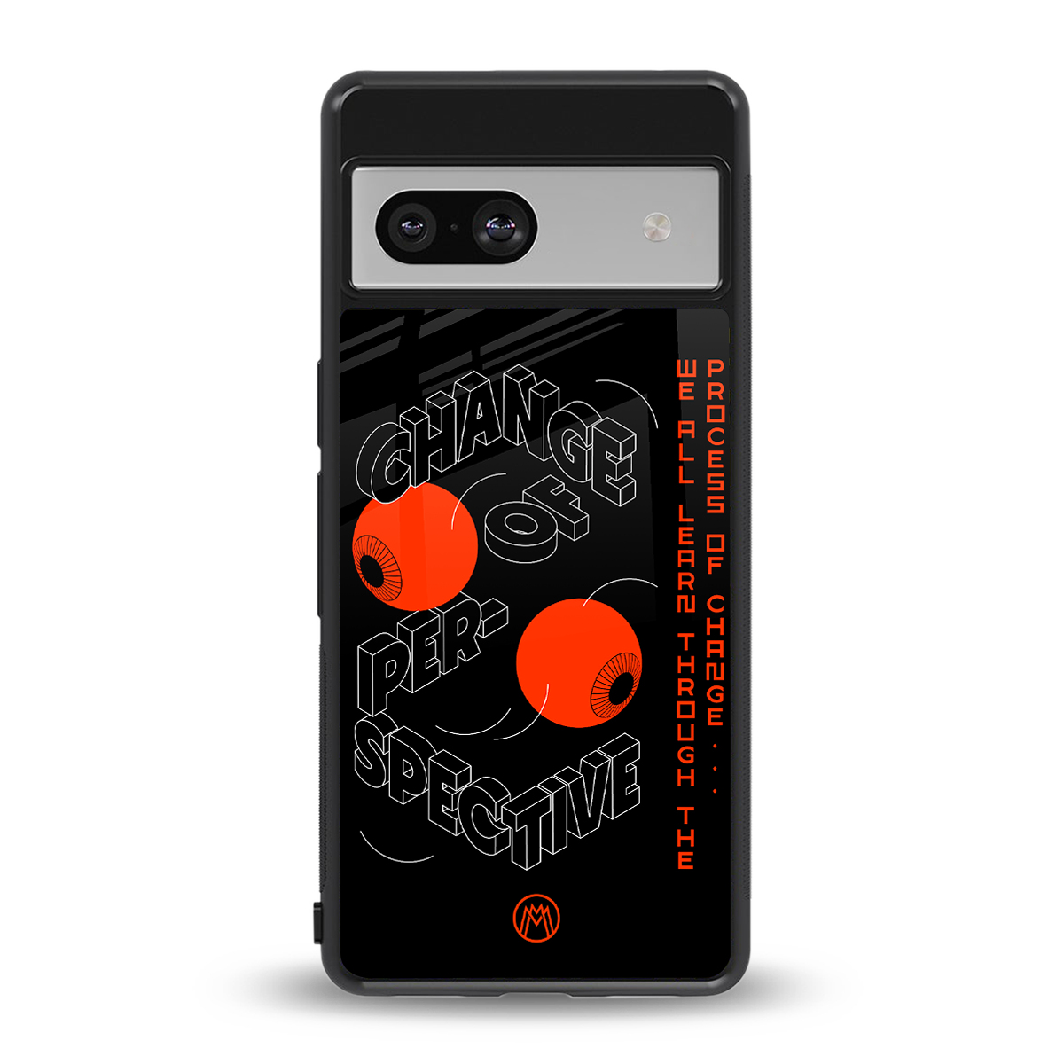 change of perspective back phone cover | glass case for Google Pixel 7A