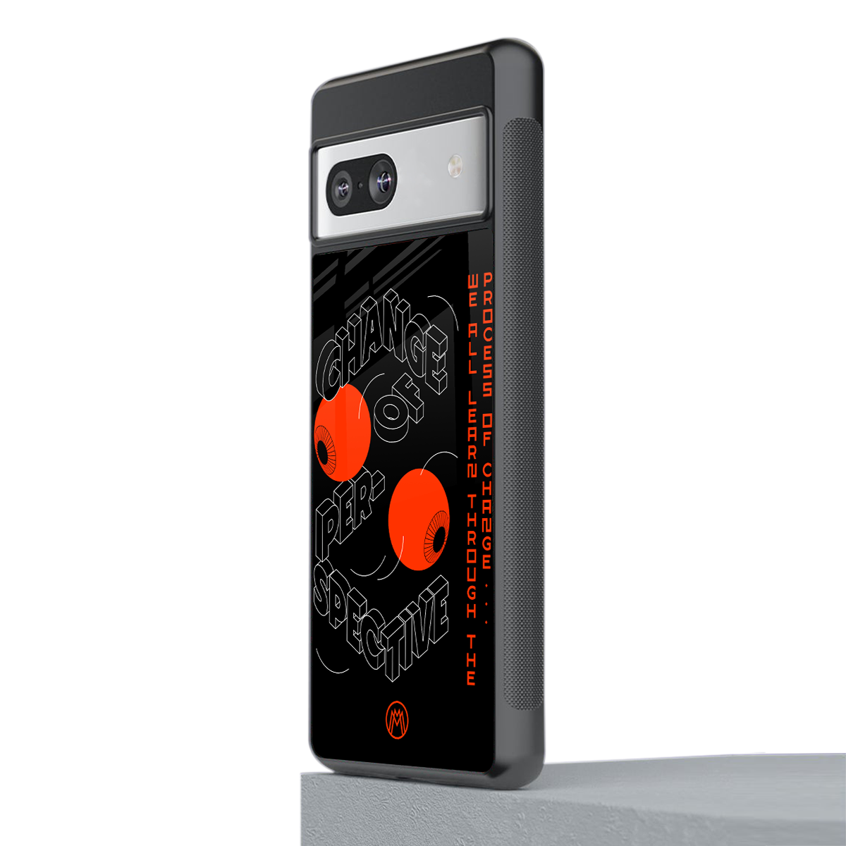 change of perspective back phone cover | glass case for Google Pixel 7