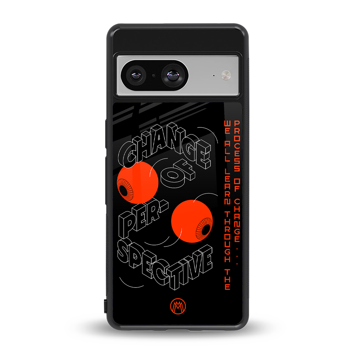 change of perspective back phone cover | glass case for Google Pixel 8
