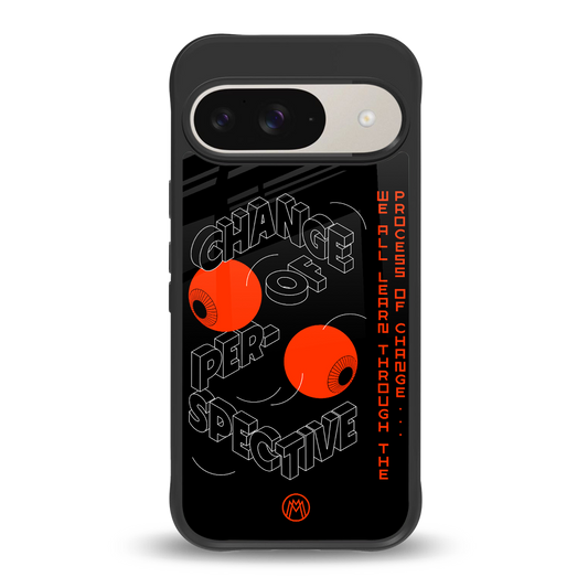 change of perspective back phone cover | glass case for google pixel 9