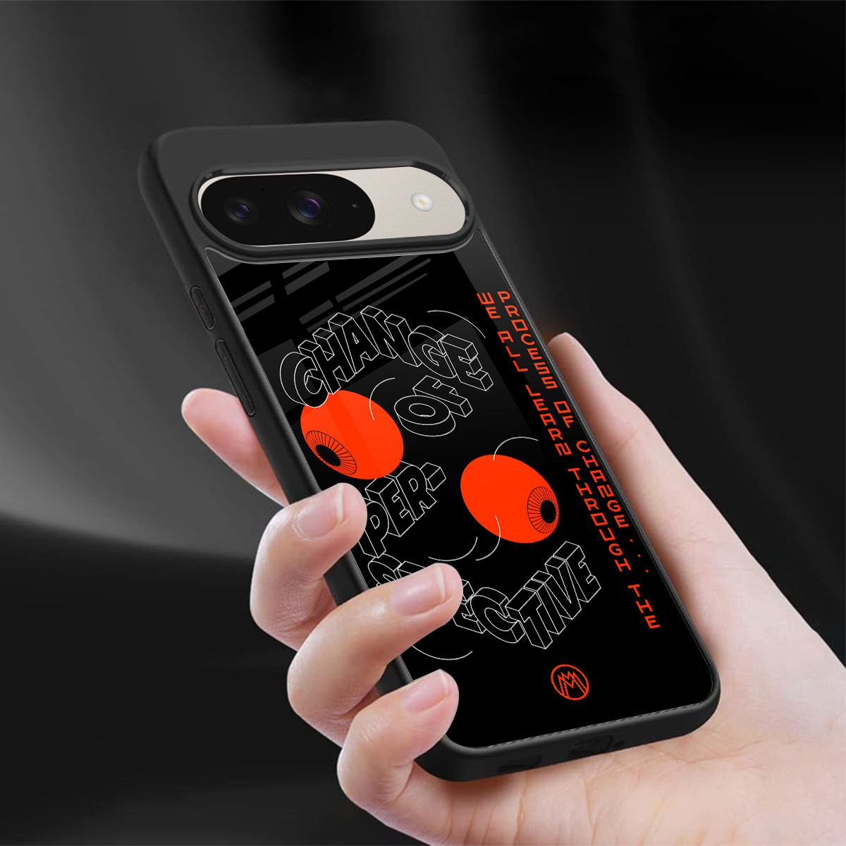 change of perspective back phone cover | glass case for google pixel 9