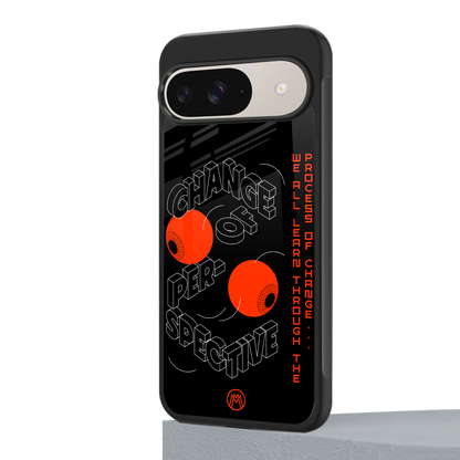 change of perspective back phone cover | glass case for google pixel 9