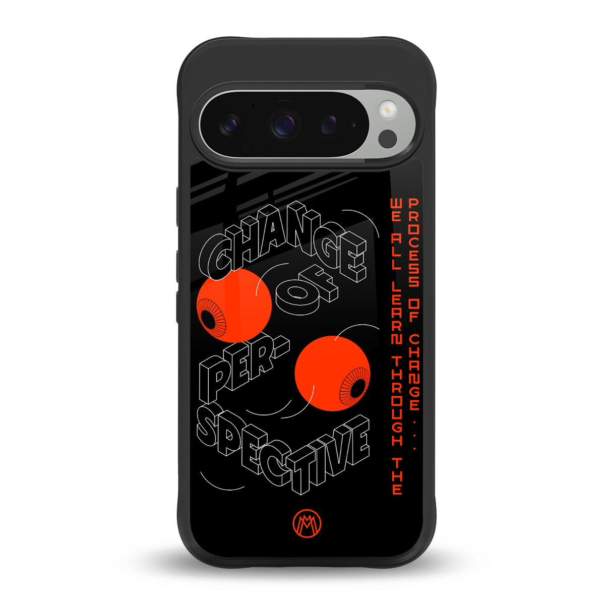 change of perspective back phone cover | glass case for google pixel 9 pro
