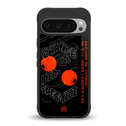 change of perspective back phone cover | glass case for google pixel 9 pro xl