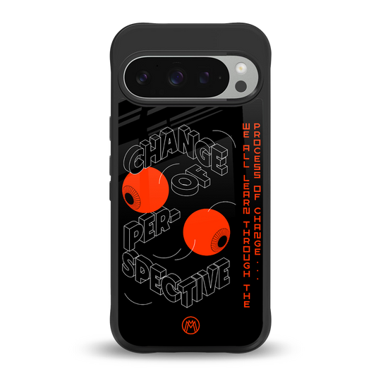 change of perspective back phone cover | glass case for google pixel 9 pro xl